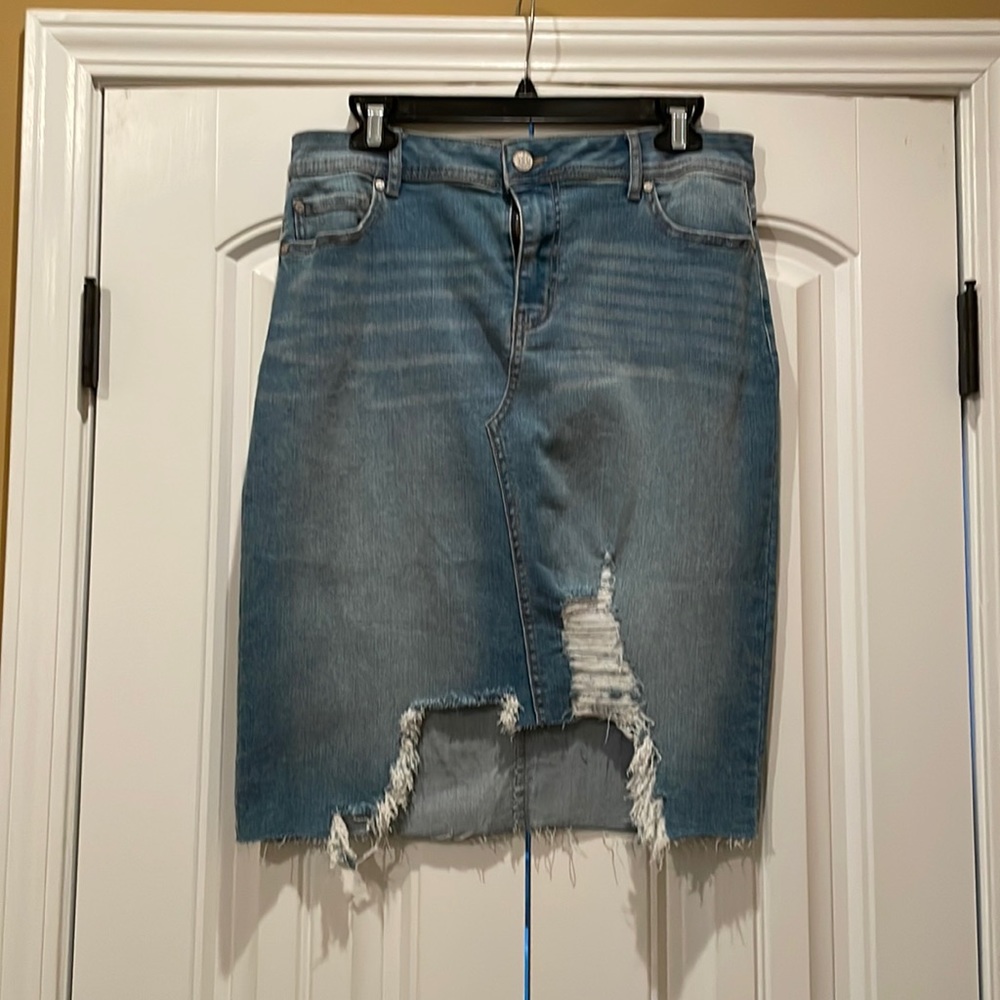 LADIES DENIM EST.1946 SKIRT
